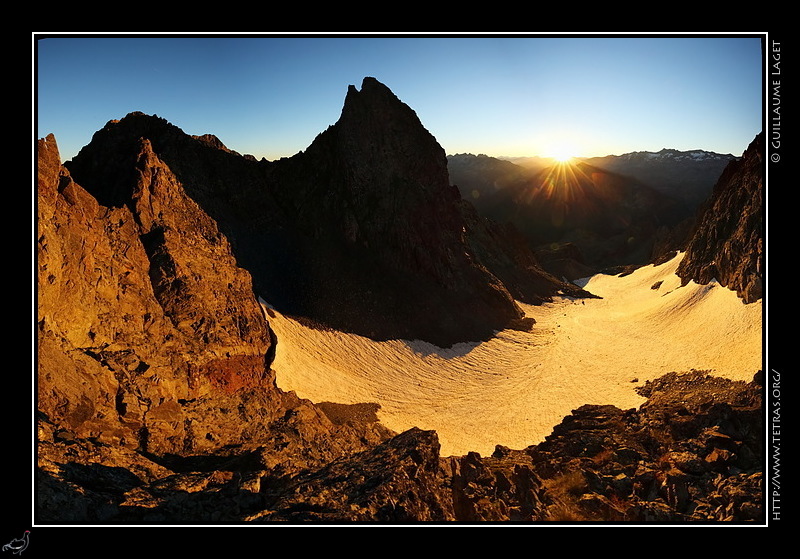 Photo : Depuis le col de la Balmette, Belledonne 
