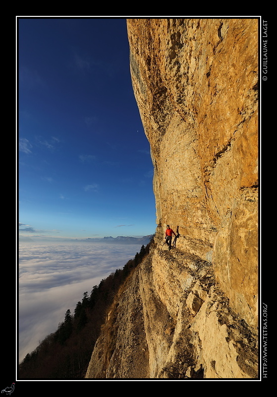 Photo : Sous les falaises du Saint-Eynard, Chartreuse 
