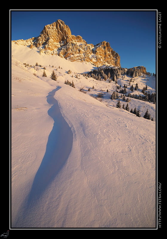 Photo : Sous Pierre Blanche, Vercors 
