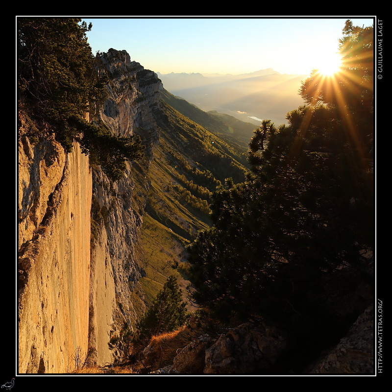 Photo : Falaises orientales, Chartreuse 
