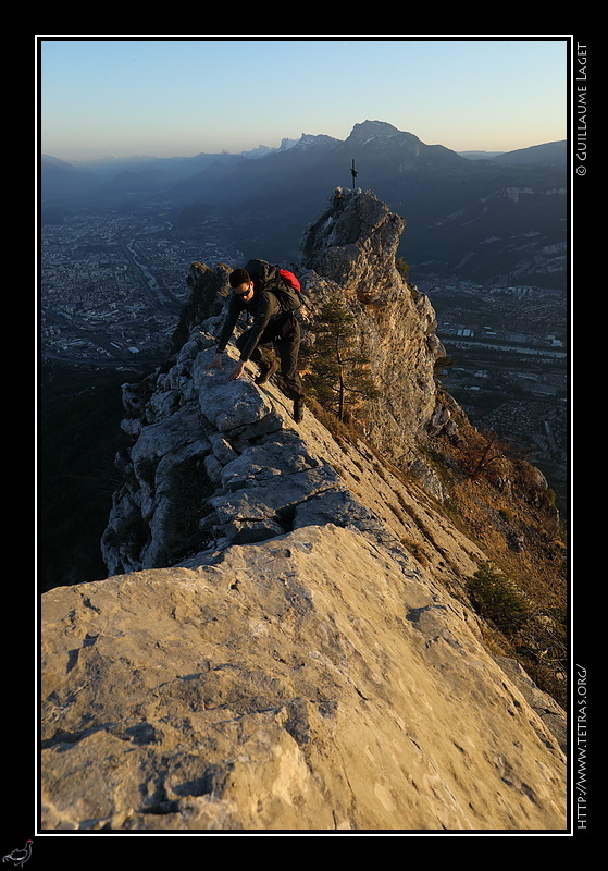 Photo : Passage de l'Avalanche, artes du Nron 
