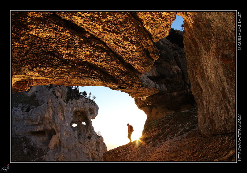 Photo : Sous la Tour Perce (Tour Isabelle), Chartreuse 
