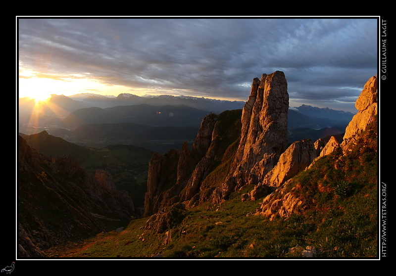 Photo : Couloir des Sultanes, Vercors 
