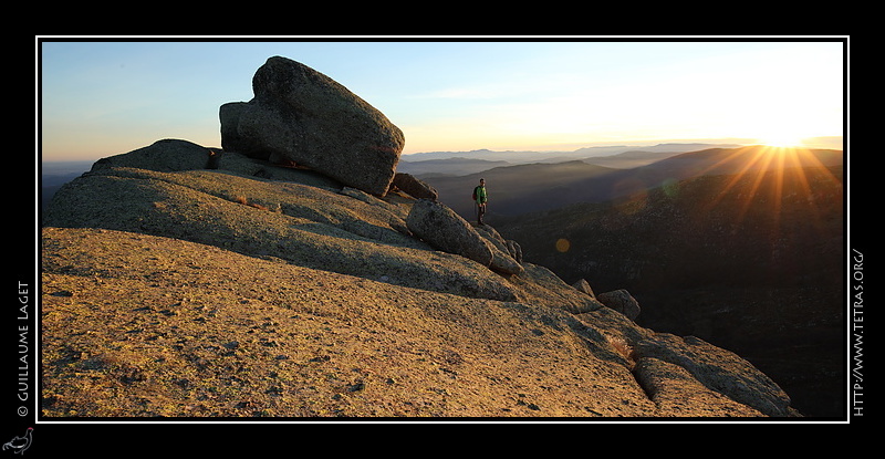 Photo : Mont Lozre, granit 
