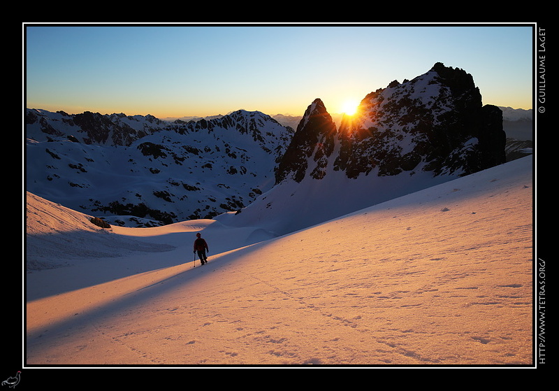 Photo : Petites aiguilles de l'Argentire entre col de la Combe et Brche du Chien 
