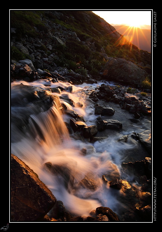 Photo : Torrent de la Grande Valloire, Belledonne 
