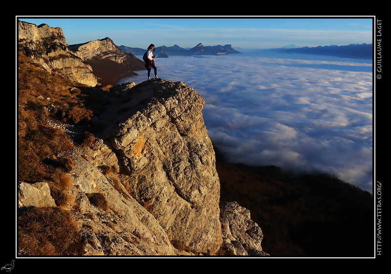 Photo : Brumes sur Grenoble 
