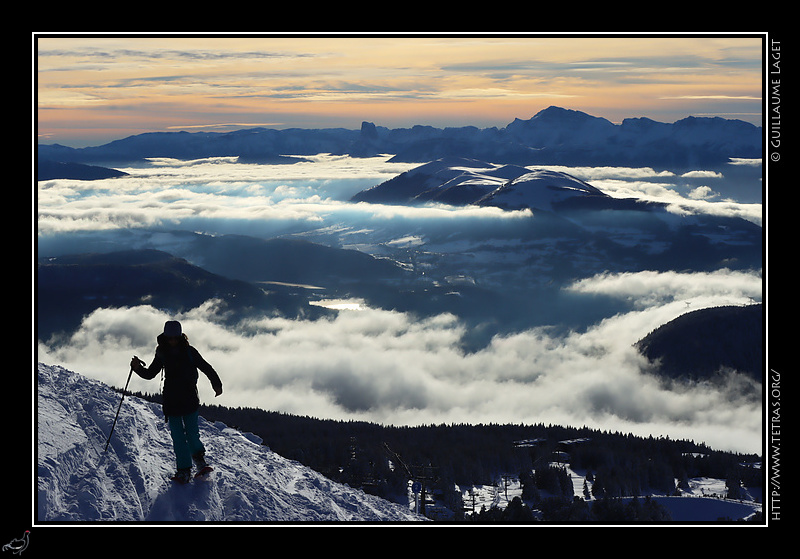 Photo : Chamrousse et le plateau Matheysin 
