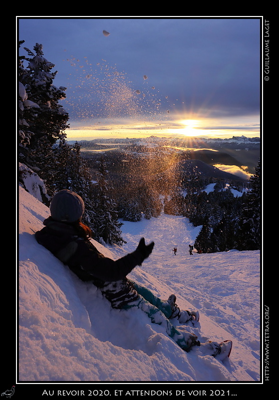 Photo : Neige et soleil  Chamrousse 
