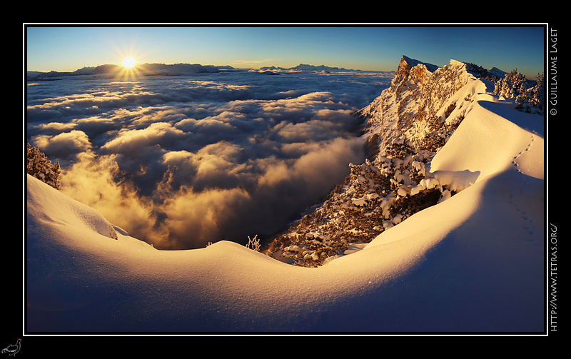 Photo : sur les crtes de la Roche Saint-Michel, Vercors  
