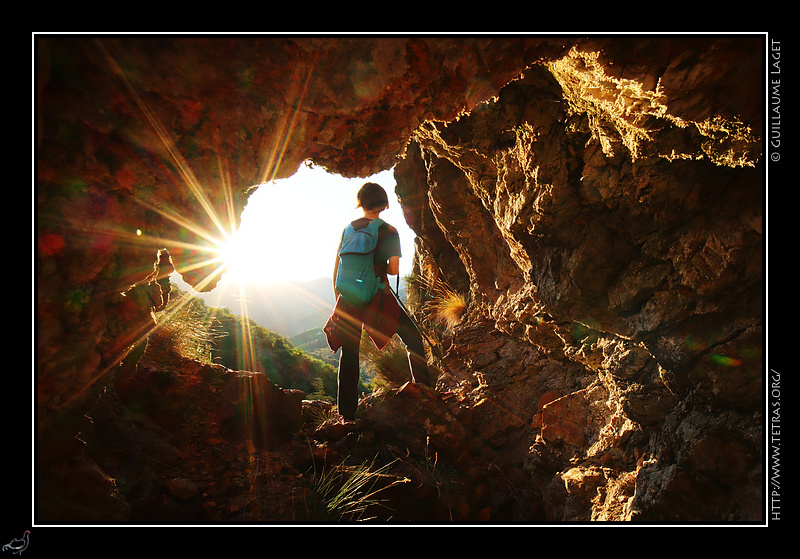 Photo : Entre d'une ancienne mine cvenole, Valleraugue 
