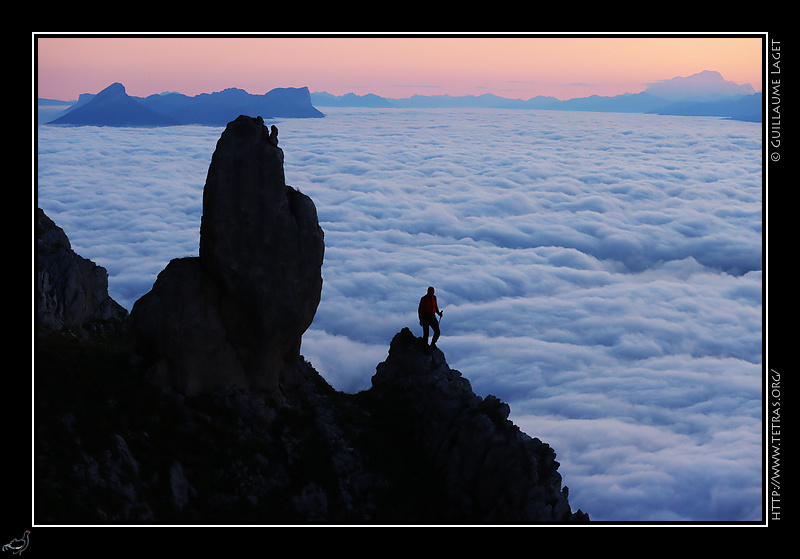 Photo : Main du rocher de l'Ours, Vercors 
