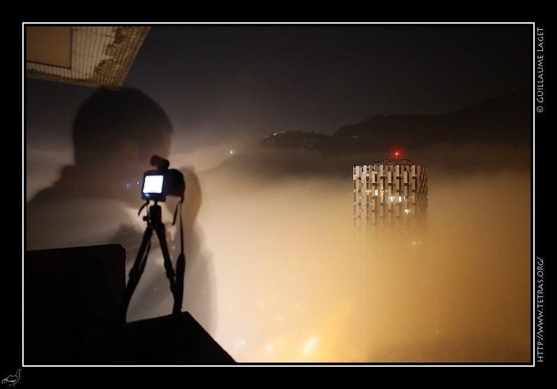 Photo : Nuages sur Grenoble 
