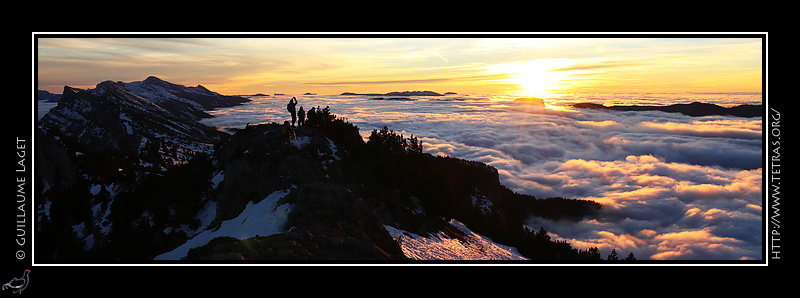 Photo : Mer sur le Vercors 
