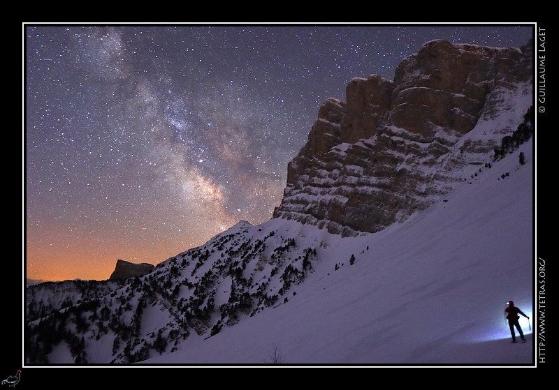 Photo : Sous le Grand Veymont, toiles 
