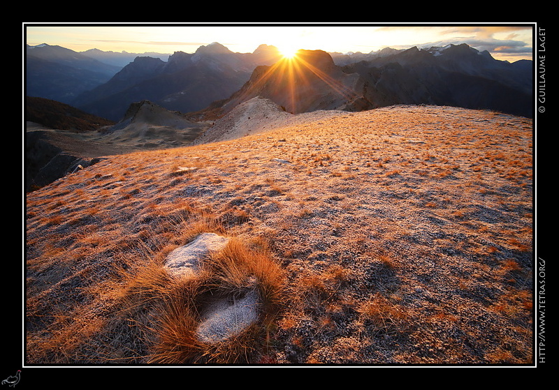 Photo : Crtes de la Blanche, sous le pic de Bernardez 
