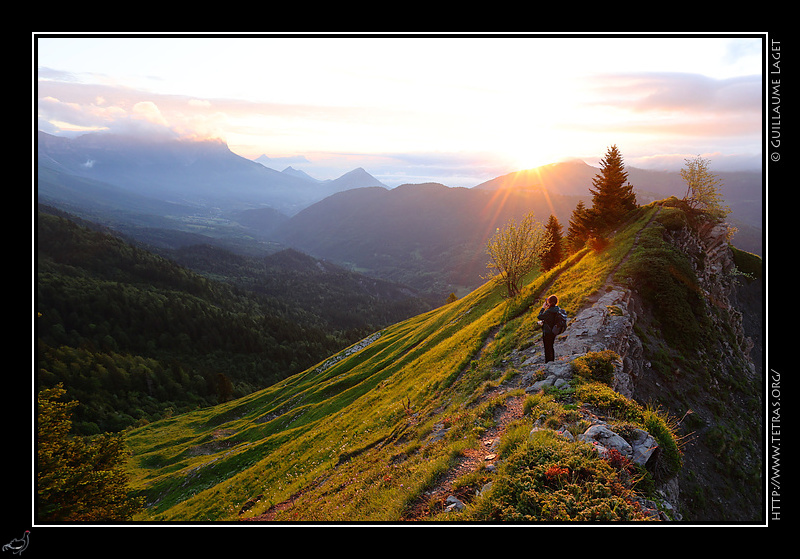 Photo : Sous le pas de berrives, Vercors 
