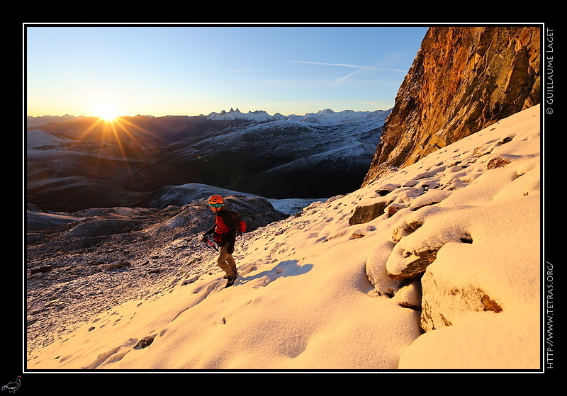 Photo : Premire neige sur Belledonne 
