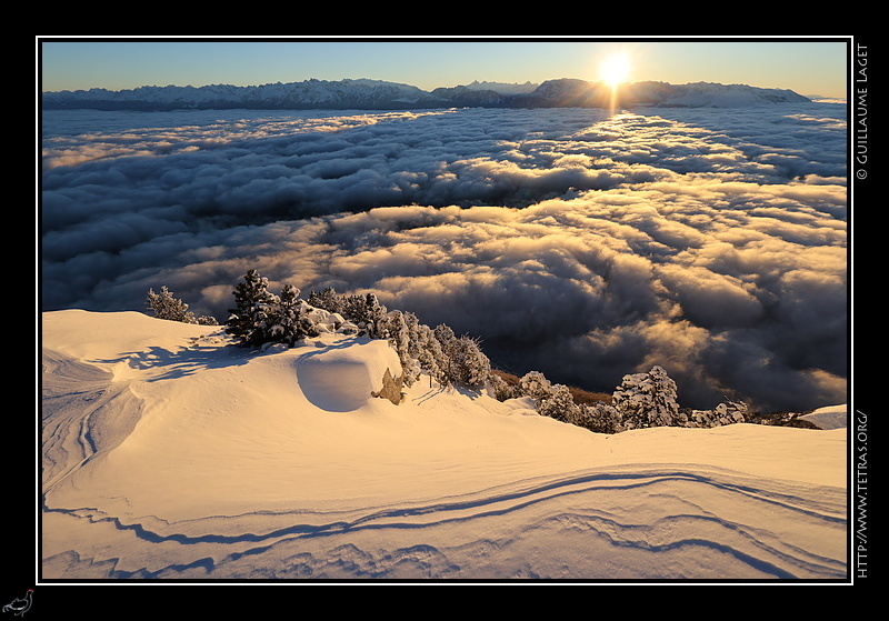 Photo : Mer de nuages au Moucherotte 
