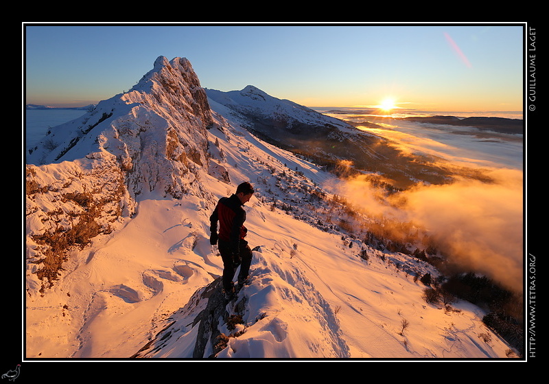 Photo : Au dessus du Col Vert, Vercors 
