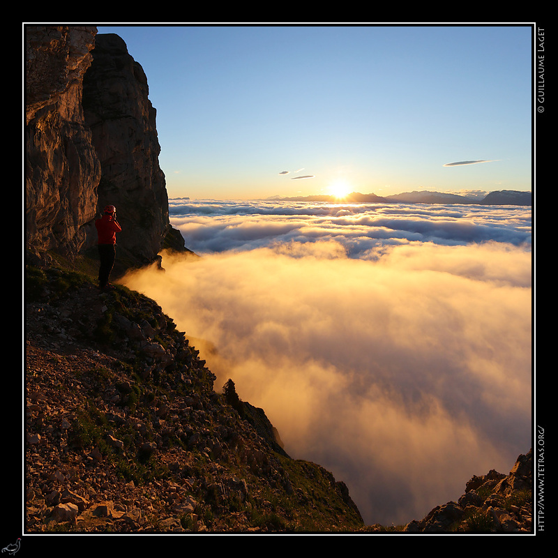 Photo : Vercors, falaises 
