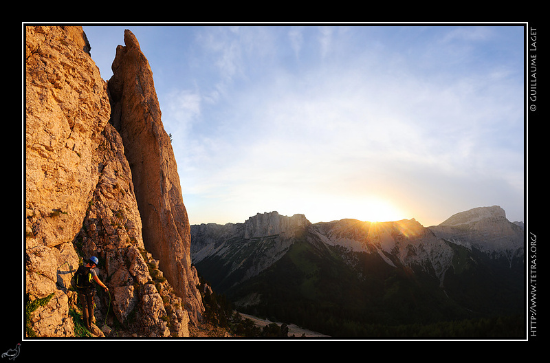 Photo : Voie normale du Mont Aiguille 
