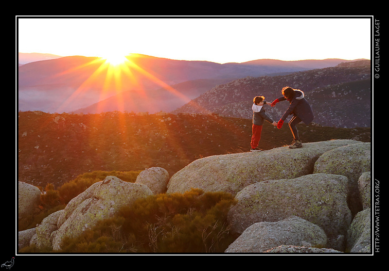 Photo : Coeur sur les Cvennes 

