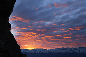 Vire et lever de soleil
