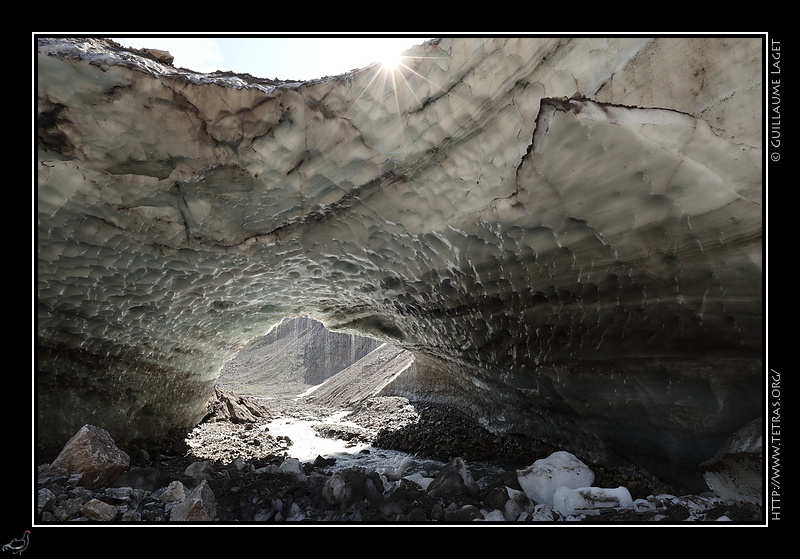 Photo : Glacier de l'Homme 
